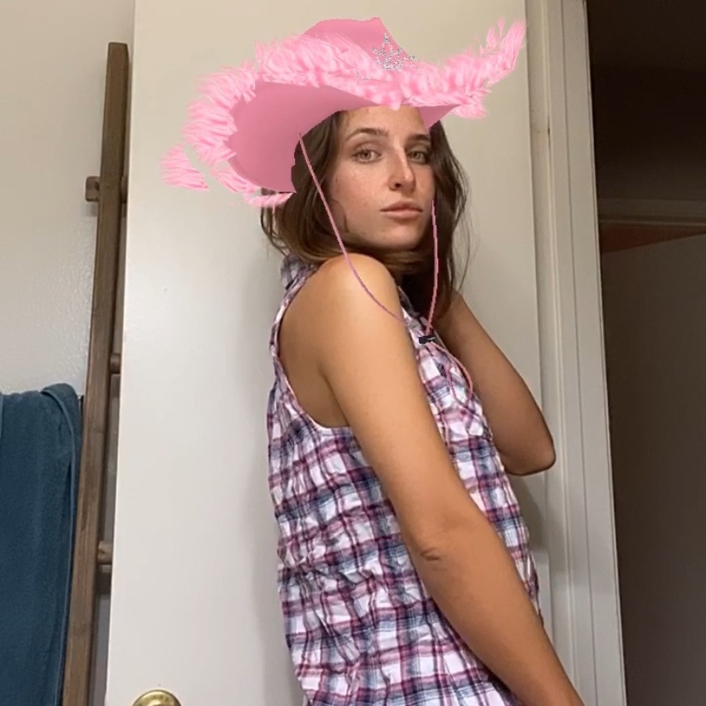 COSTUME halloween idea - cowgirl/collared undershirt for prep look